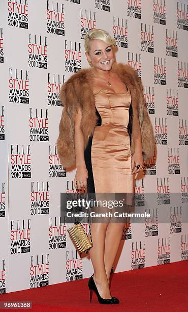 Jaime Winstone arrives at The ELLE Style Awards 2010 at the Grand Connaught Rooms on February 22, 2010 in London, England.