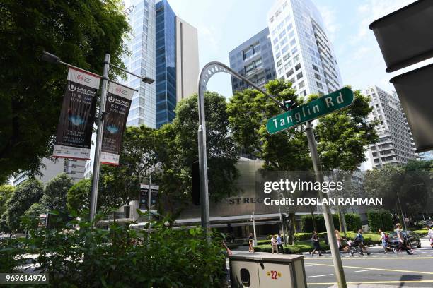 The St. Regis hotel , one of the hotels reportedly under consideration to host North Korean leader Kim Jong Un and his team at the June 12 summit...