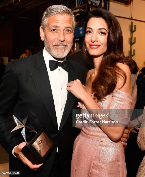 46th AFI Life Achievement Award Recipient George Clooney and Amal Clooney attend the American Film Institute's 46th Life Achievement Award Gala...