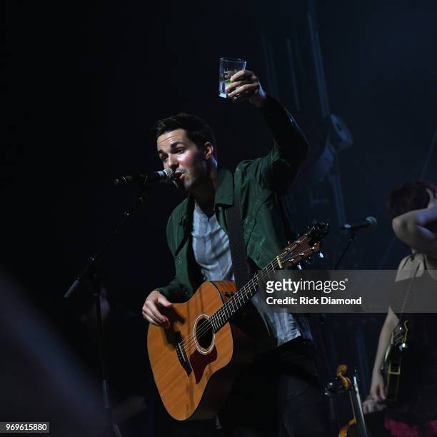 Cale Dodds performs onstage at the GLAAD + TY HERNDON's 2018 Concert for Love & Acceptance at Wildhorse Saloon on June 7, 2018 in Nashville,...