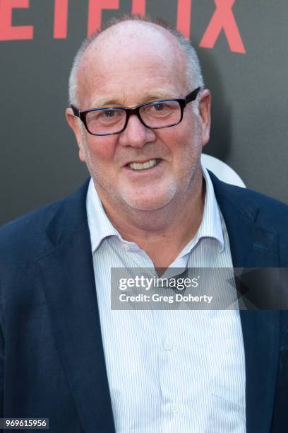 Producer Grant Hill attends Netflix's "Sense8" Series Finale Fan Screening at ArcLight Hollywood on June 7, 2018 in Hollywood, California.