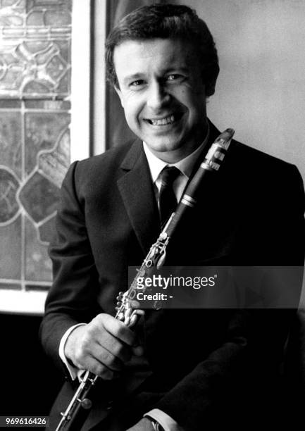 Picture taken on September 1965 showing French jazz composer and musician Michel Portal.