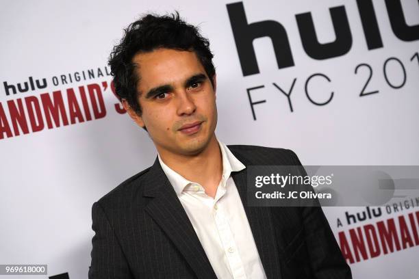 Actor Max Minghella attends Hulu's 'The Handmaid's Tale' FYC Event at AMPAS Samuel Goldwyn Theater on June 7, 2018 in Beverly Hills, California.
