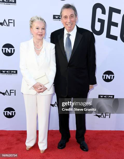 Ivan Reitman, Genevieve Robert arrives at the American Film Institute's 46th Life Achievement Award Gala Tribute To George Clooney on June 7, 2018 in...