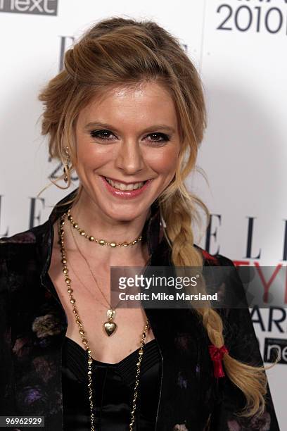Emilia Fox arrives for the ELLE Style Awards 2010 at the Grand Connaught Rooms on February 22, 2010 in London, England.