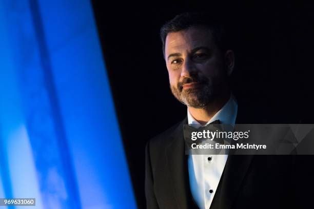 Jimmy Kimmel attends the American Film Institute's 46th Life Achievement Award Gala Tribute to George Clooney at Dolby Theatre on June 7, 2018 in...