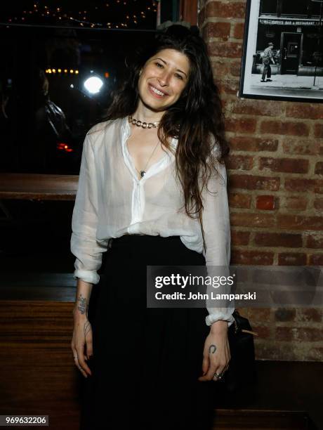 Mara Hoffman attends CHAOS x LOVE magazine party on June 7, 2018 in New York City.