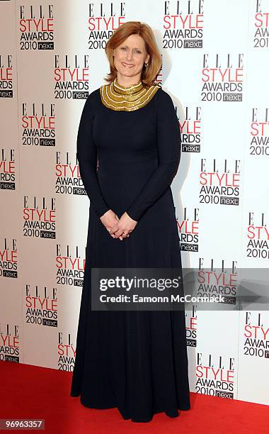 Sarah Brown attends the ELLE Style Awards at Grand Connaught Rooms on February 22, 2010 in London, England.