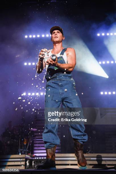 Granger Smith performs during the 2018 CMA Music festival at the on June 7, 2018 in Nashville, Tennessee.