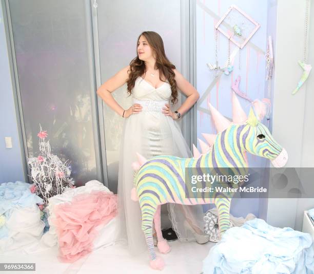 Leah Lane during The Chashama Gala at 4 Times Square on June 7, 2018 in New York City.