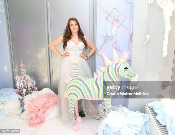 Leah Lane during The Chashama Gala at 4 Times Square on June 7, 2018 in New York City.