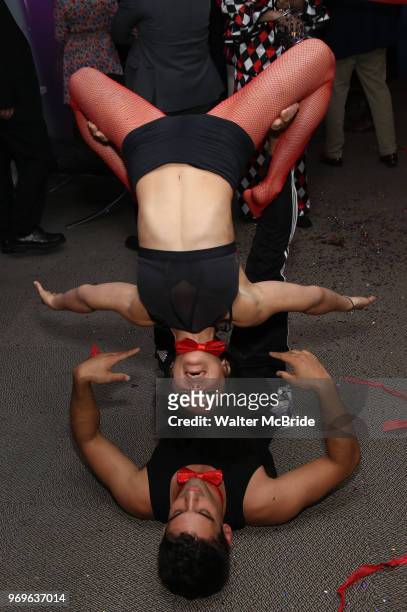 Chashama performance Artists during The Chashama Gala at 4 Times Square on June 7, 2018 in New York City.