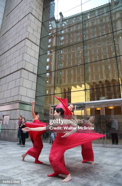 Chashama performance Artists during The Chashama Gala at 4 Times Square on June 7, 2018 in New York City.