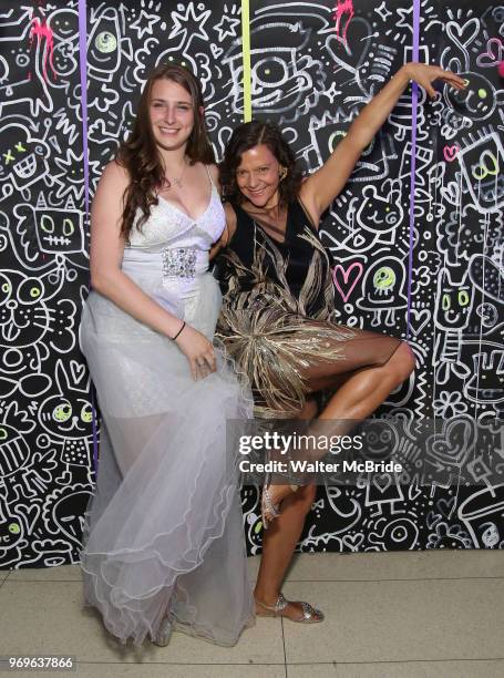 Leah Lane and Chashama Founder Anita Durst during The Chashama Gala at 4 Times Square on June 7, 2018 in New York City.