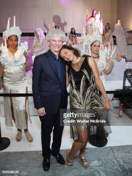 Honoree Tony Bechara and Chashama Founder Anita Durst during The Chashama Gala at 4 Times Square on June 7, 2018 in New York City.