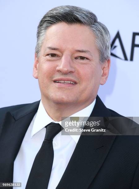 Ted Sarandos arrives at the American Film Institute's 46th Life Achievement Award Gala Tribute To George Clooney on June 7, 2018 in Hollywood,...