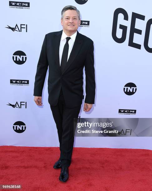 Ted Sarandos arrives at the American Film Institute's 46th Life Achievement Award Gala Tribute To George Clooney on June 7, 2018 in Hollywood,...