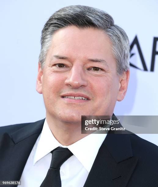 Ted Sarandos arrives at the American Film Institute's 46th Life Achievement Award Gala Tribute To George Clooney on June 7, 2018 in Hollywood,...