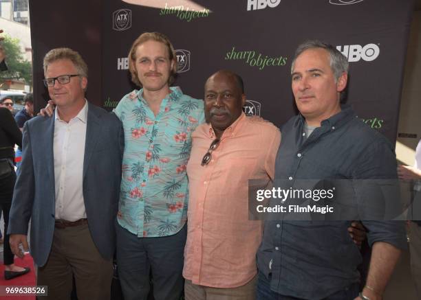 Peter Ocko, Wyatt Russell, Brent Jennings and Dan Carey attend the ATX Television Festival at The Paramount Theater on June 7, 2018 in Austin, Texas.