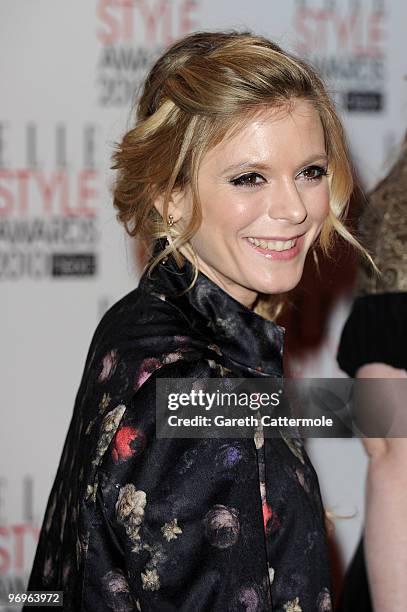 Emilia Fox arrives at The ELLE Style Awards 2010 at the Grand Connaught Rooms on February 22, 2010 in London, England.