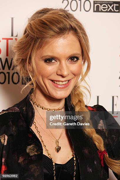 Emilia Fox arrives at the Elle Style Awards 2010 held at The Grand Connaught Rooms on February 22, 2010 in London, England.