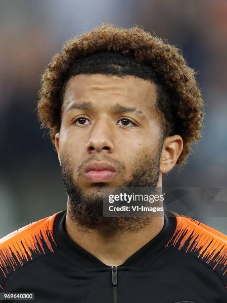 Tonny Vilhena of Holland during the International friendly match between Italy and The Netherlands at Allianz Stadium on June 04, 2018 in Turin, Italy