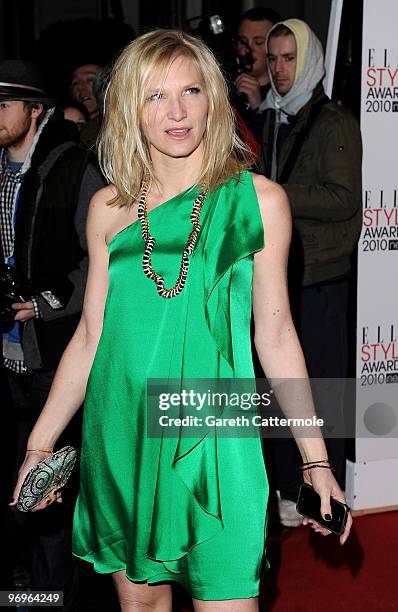 Jo Whiley arrives at The ELLE Style Awards 2010 at the Grand Connaught Rooms on February 22, 2010 in London, England.