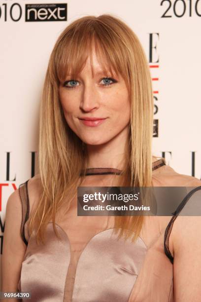 Jade Parfitt arrives at the Elle Style Awards 2010 held at The Grand Connaught Rooms on February 22, 2010 in London, England.