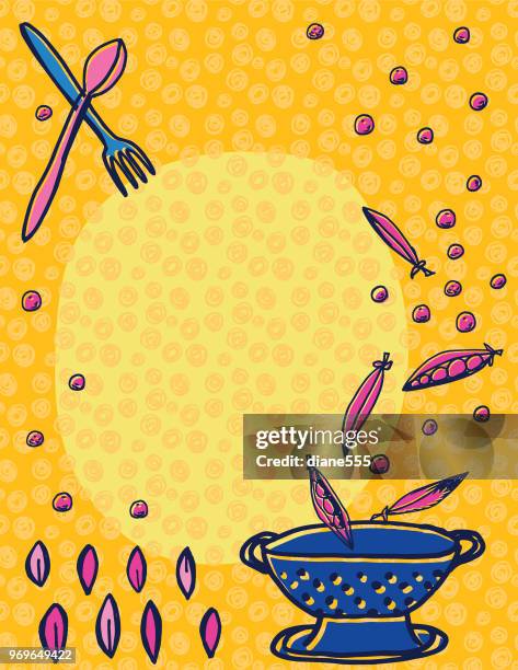 retro kitchen gadgets backgrounds - kitchen backdrop stock illustrations