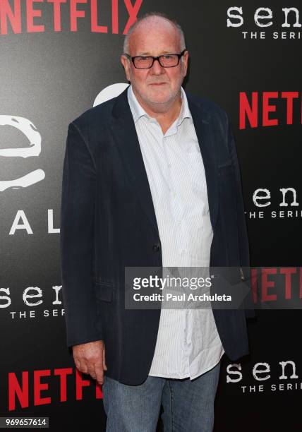 Producer Grant Hill attends Netflix's "Sense8" series finale event at the ArcLight Hollywood on June 7, 2018 in Hollywood, California.