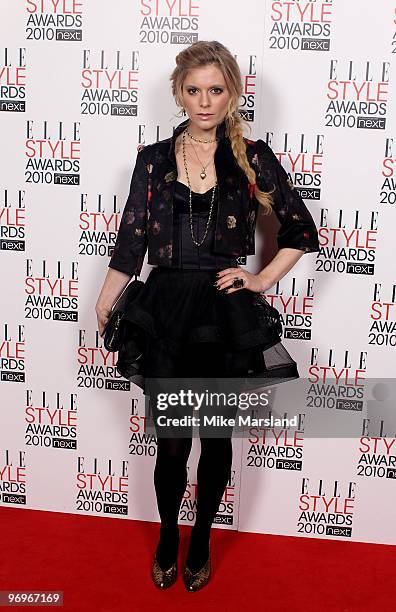 Emilia Fox arrives for the ELLE Style Awards 2010 at the Grand Connaught Rooms on February 22, 2010 in London, England.