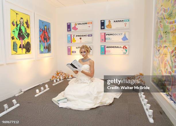 Kristin Simmons Art during The Chashama Gala at 4 Times Square on June 7, 2018 in New York City.