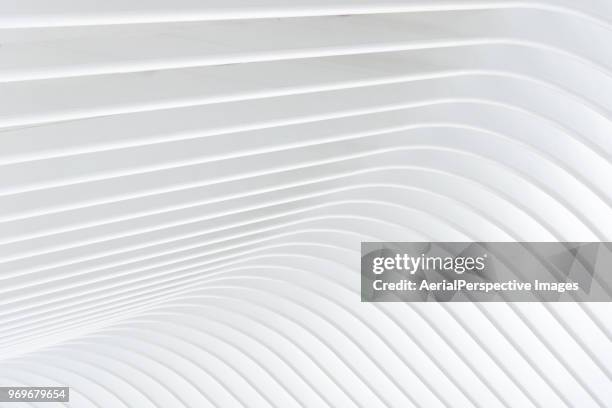 abstract of white curved architectural - simple technology stock pictures, royalty-free photos & images