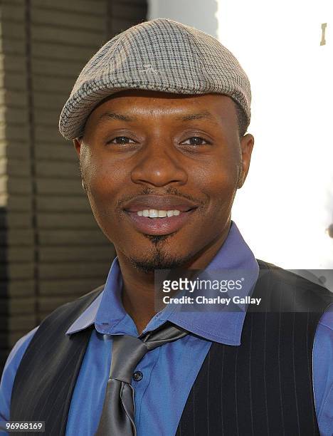 Actor Malcolm Goodwin attends the world premiere of the Weinstein Company's 'The Longshots' at the Majestic Crest Theatre on August 20, 2008 in...