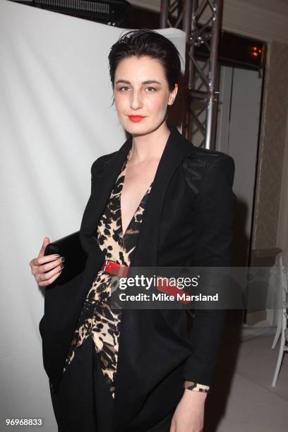 Erin O'Connor attends the Afterparty for the ELLE Style Awards at Grand Connaught Rooms on February 22, 2010 in London, England.