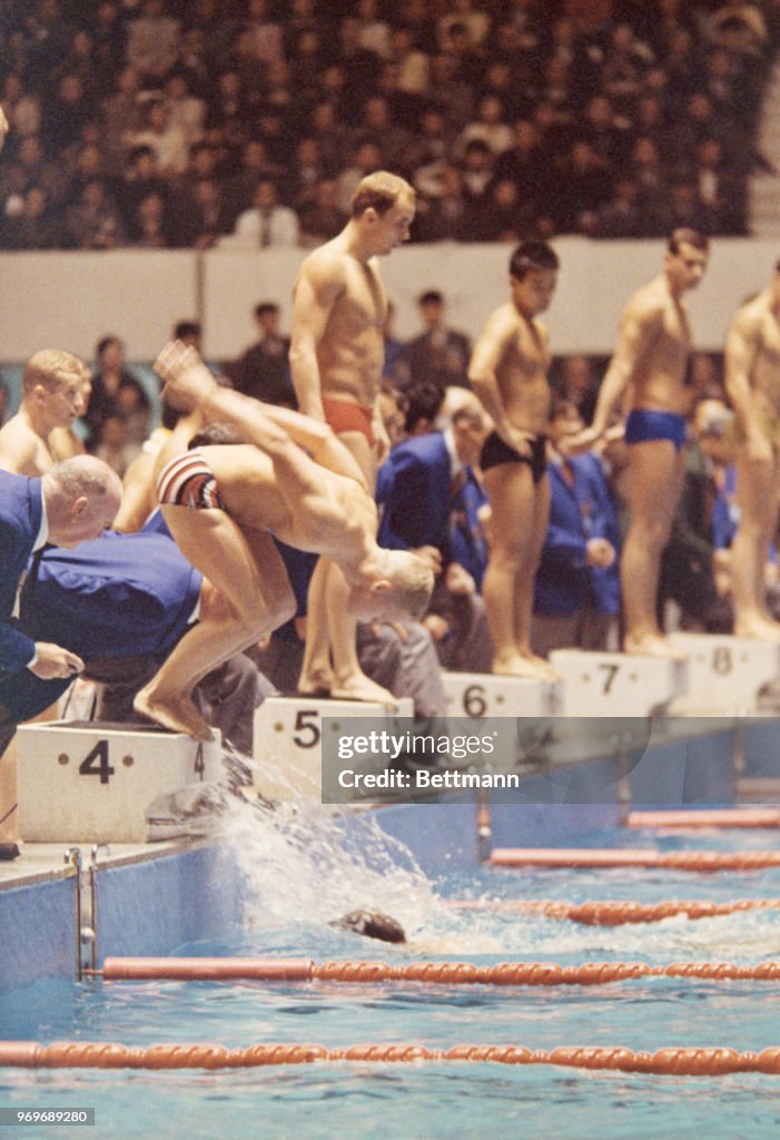 Tokyo Olympics Men's Swimming Event
