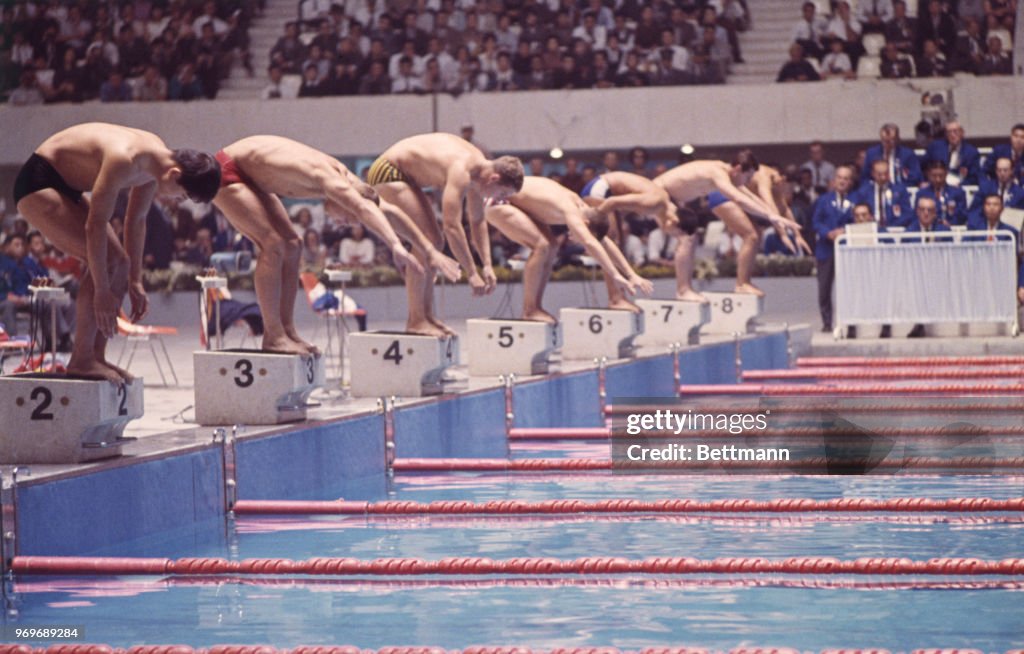 Men's Swimming at the 1964 Olympics