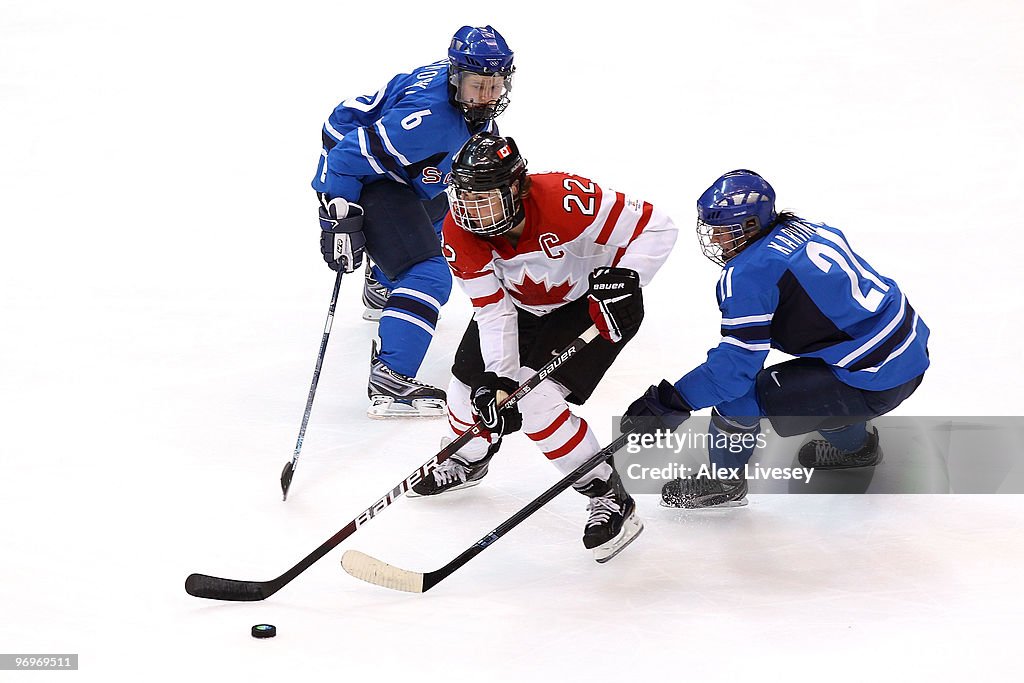 Ice Hockey - Day 11 - Canada v Finland