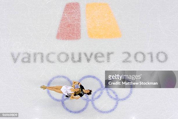 Sinead Kerr and John Kerr of Great Britain compete in the free dance portion of the Ice Dance competition on day 11 of the 2010 Vancouver Winter...