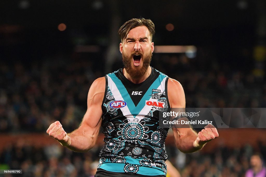 AFL Rd 12 - Port Adelaide v Richmond