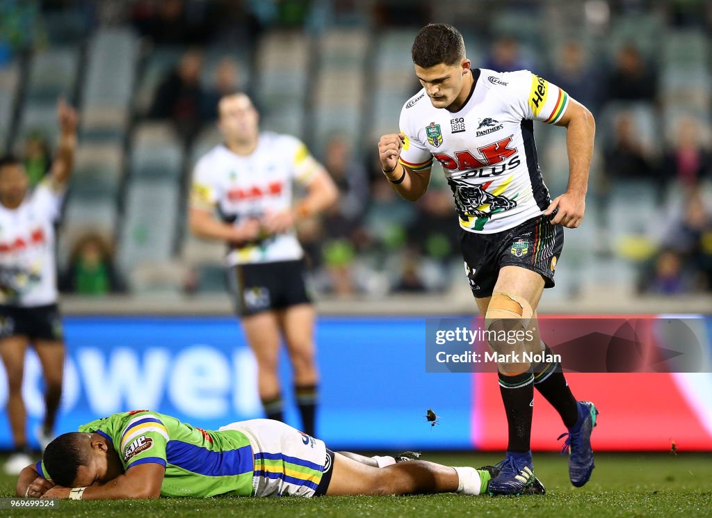 NRL Rd 14 - Raiders v Panthers