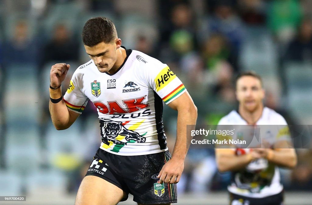 NRL Rd 14 - Raiders v Panthers
