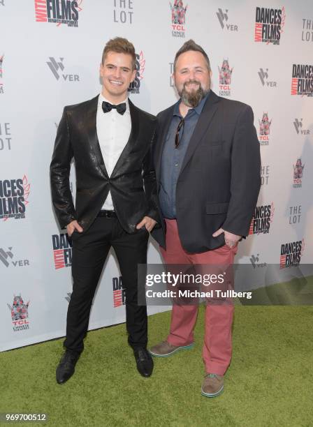 Caleb Marshall and Kevin O'Brien attend the opening night of the 21st Annual Dances With Films Film Festival at TCL Chinese 6 Theatres on June 7,...