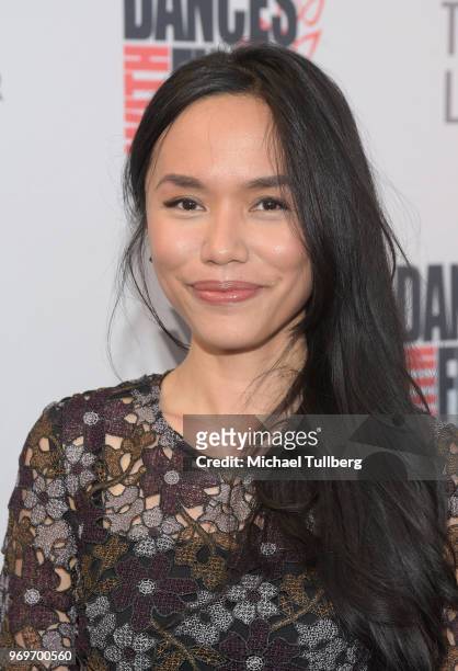 Aina Dumlao attends the opening night of the 21st Annual Dances With Films Film Festival at TCL Chinese 6 Theatres on June 7, 2018 in Hollywood,...