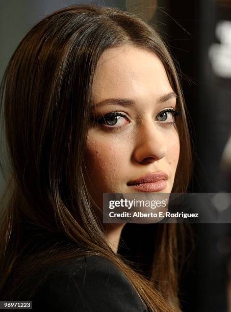 Actress Kat Dennings arrives at the premiere of Darius Films' "Defendor" on February 22, 2010 in Los Angeles, California.