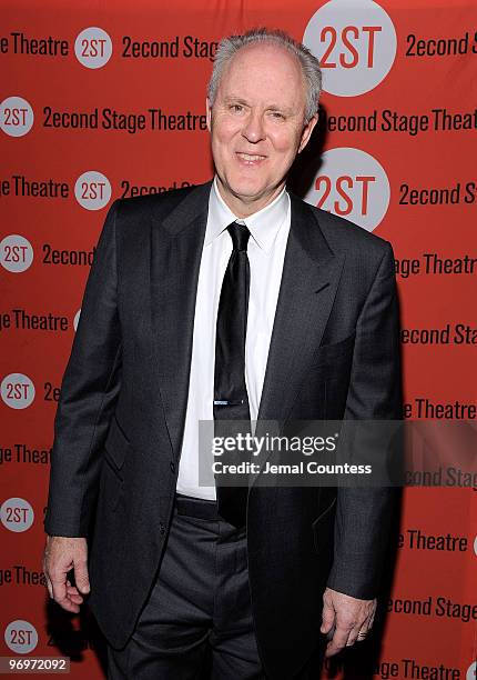 Actor John Lithgow attends the "Mr. & Mrs. Fitch" opening night party at HB Burger on February 22, 2010 in New York City.