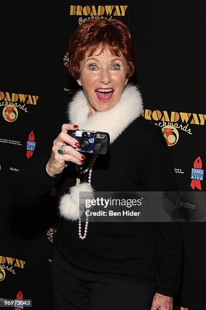 Actress Marion Ross attends the Broadway Backwards 5 concert at the Vivian Beaumont Theatre at Lincoln Center on February 22, 2010 in New York City.