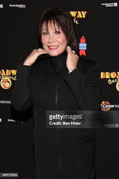 Actress Michele Lee attends the Broadway Backwards 5 concert at the Vivian Beaumont Theatre at Lincoln Center on February 22, 2010 in New York City.