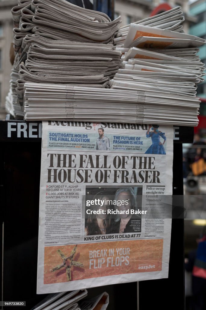 House Of Fraser On Oxford Street