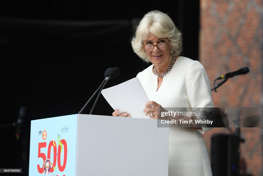 The Duchess Of Cornwall Attends The 500 Words Final